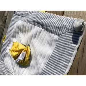 Itty Bitty & Pretty Lovey Security Blanket Gray‎